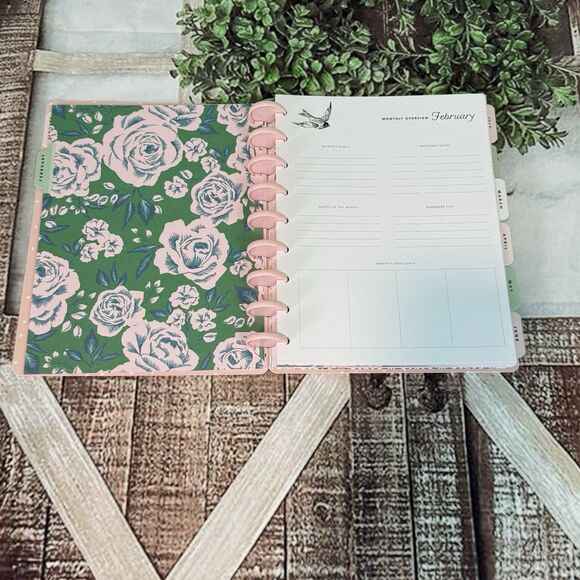 Maggie Holmes Day to Day Undated DISC Planner English Garden Scrapbooking 20/21 - Picture 6 of 11